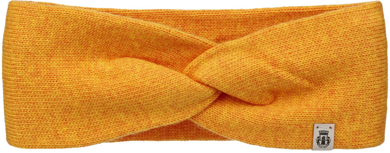 Opaska na Czoło z Kaszmirem by Roeckl, musztardowy, One Size