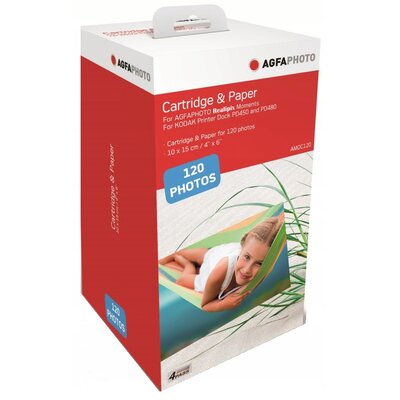 Papier fotograficzny AGFAPHOTO Cartridge 120 arkuszy