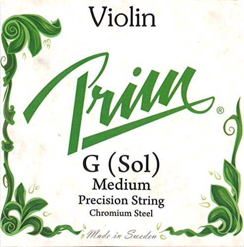 Prim Struny skrzypcowe ze stali nierdzewnej G Medium 1014
