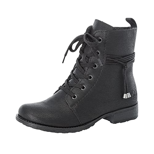Rieker Damskie sztyblety 70740, Czarny czarny 00, 42 EU