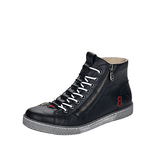 Rieker Damskie sztyblety Z1233, Czarny 00, 42 EU