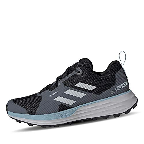 adidas Terrex Two GTX W, Trampki damskie, Core Black Grey Three F17 Ash Grey S18, 38.50 EU