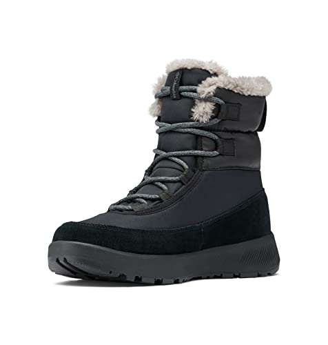 Columbia Damskie buty zimowe Slopeside Peak, Czarny Black X Graphite, 37 EU