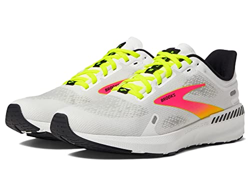 Brooks Launch GTS 9, Trampki damskie, Białe różowe życie nocne, 43 EU