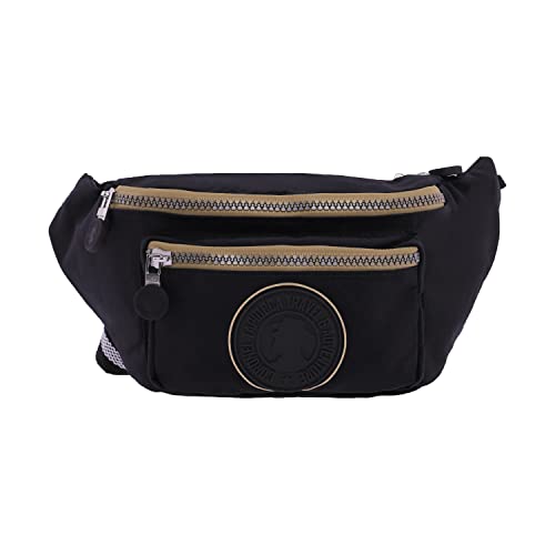 Casualowa czarna saszetka pułkownika Tapioca, Czarny, Riñonera, Torba na ramię