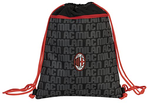 Milan Sacca Zaino - Mediolan - Win The Game - Scuola & Tempo Libero, plecak dla dorosłych unisex - Mediolan - Wygraj grę - Szkoła i czas wolny, Taglia Unica -