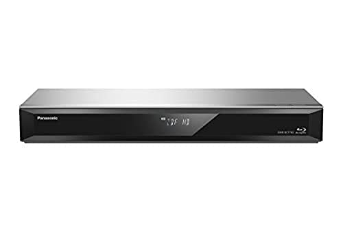 Panasonic DMR-BCT765AG nagrywarka Blu-ray (500 GB HDD, odtwarzanie płyt Blu-ray, 2X DVB-C, srebrny)