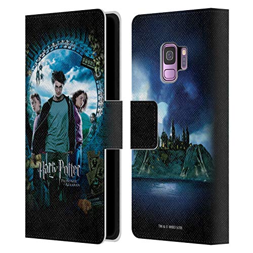 Head Case Designs Oficjalnie Licencjonowany Harry Potter Plakat Rona, Harry'ego i Hermiona Wiezien Azkabanu IV Skórzany Portfel Etui Kompatybilny z Samsung Galaxy S9