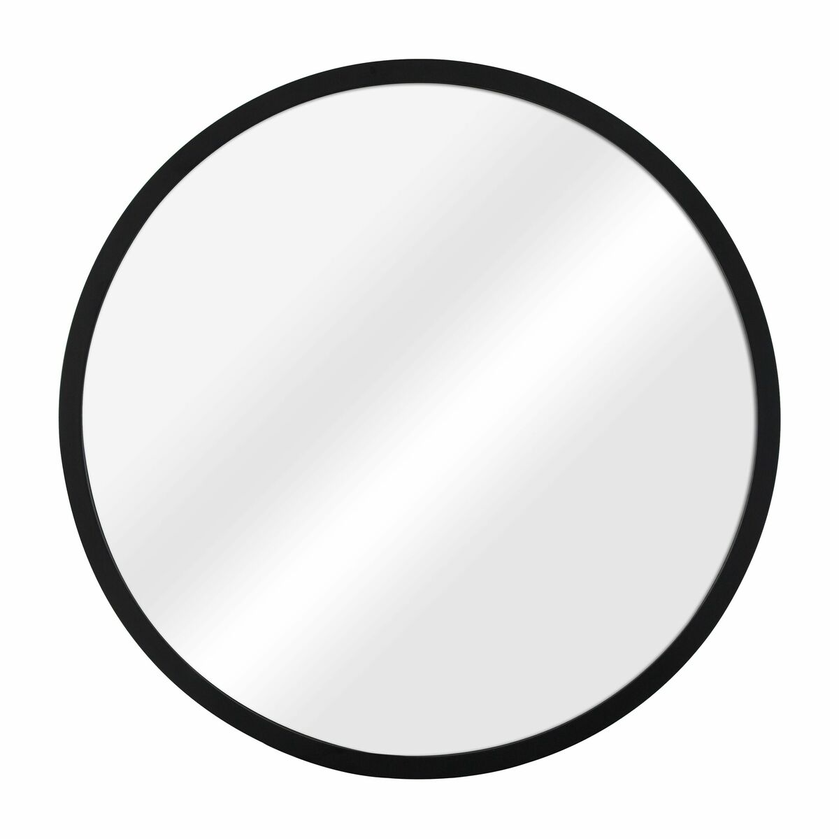 Lustro okrągłe Nodal czarne śr. 52 cm Inspire