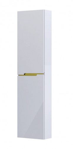Oristo Słupek wiszący SILVER UNI 40 cm, UNIWERSALNY BIAŁY POŁYSK, LISTWA ZŁOTY OR33-SB1D-40-1-V5