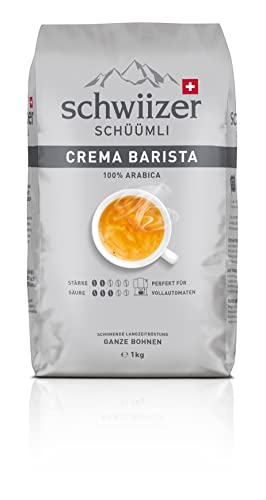 Schwiizer Schüümli Crema Barista całe ziarna kawy, 1 kg