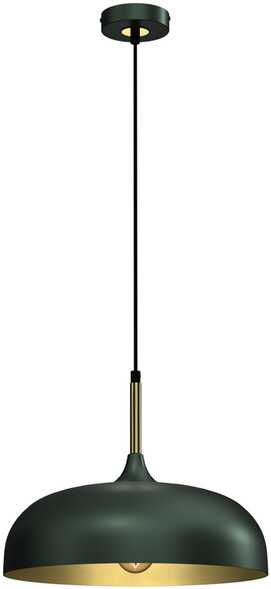 Lampa wisząca LINCOLN, MLP8032, 35 cm, zielony/złoty, 1x60W E27