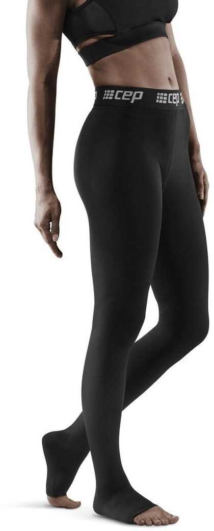 Damskie spodnie regeneracyjne CEP z technologią HIGH-TECH - szybsza regeneracja mięśni, anatomiczny krój, oddychający materiał (RECOVERY TIGHTS WOMEN)