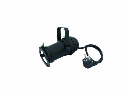 Eurolite PAR-16 SPOT GU-10 Black, reflektor sceniczny 50850350