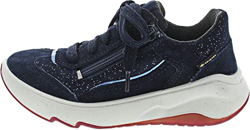 Superfit Dziewczęce sneakersy Melody, niebieski 8000, 29 EU