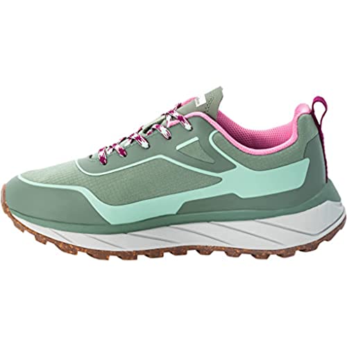 Jack Wolfskin Damskie buty trekkingowe Terrashelter Low W, jasnozielony, 40 EU