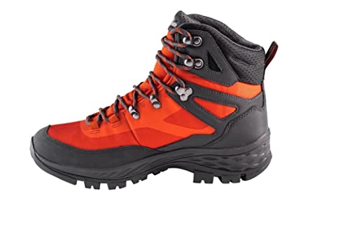 Jack Wolfskin Męskie buty trekkingowe Rebellion Guide Texapore Mid M, Orange Phantom, 43 EU