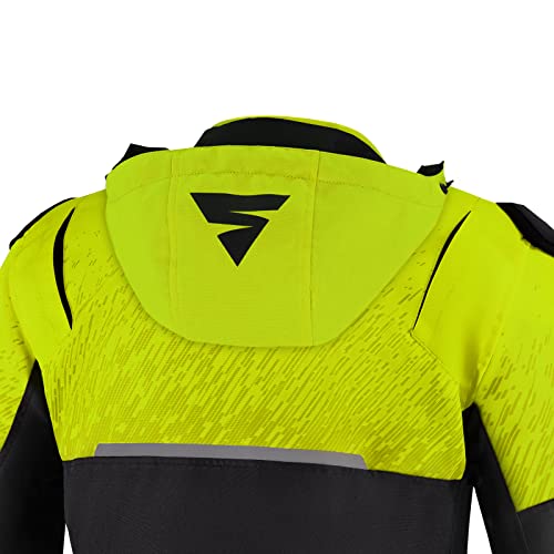 SHIMA Bluza z kapturem SHIMA DRIFT, wiele kolorów, zapięcie na zamek błyskawiczny (fluo, jeden rozmiar)