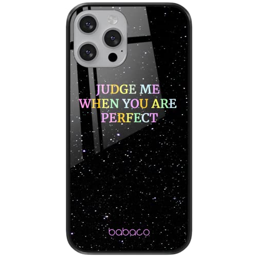 ERT GROUP etui na telefon Huawei P20 LITE, case oryginalny i oficjalnie licencjonowany przez Babaco, wzór Judge me 002, wykonany z hartowanego szkła, optymalnie dopasowany, etui ochronne