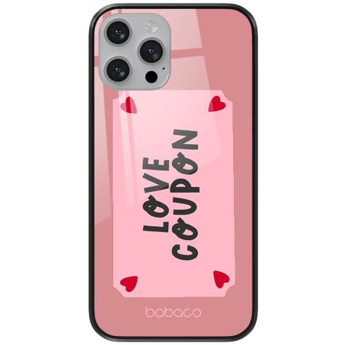 ERT GROUP etui na telefon Huawei P20 LITE, case oryginalny i oficjalnie licencjonowany przez Babaco, wzór Love Coupon 001, wykonany z hartowanego szkła, optymalnie dopasowany, etui ochronne