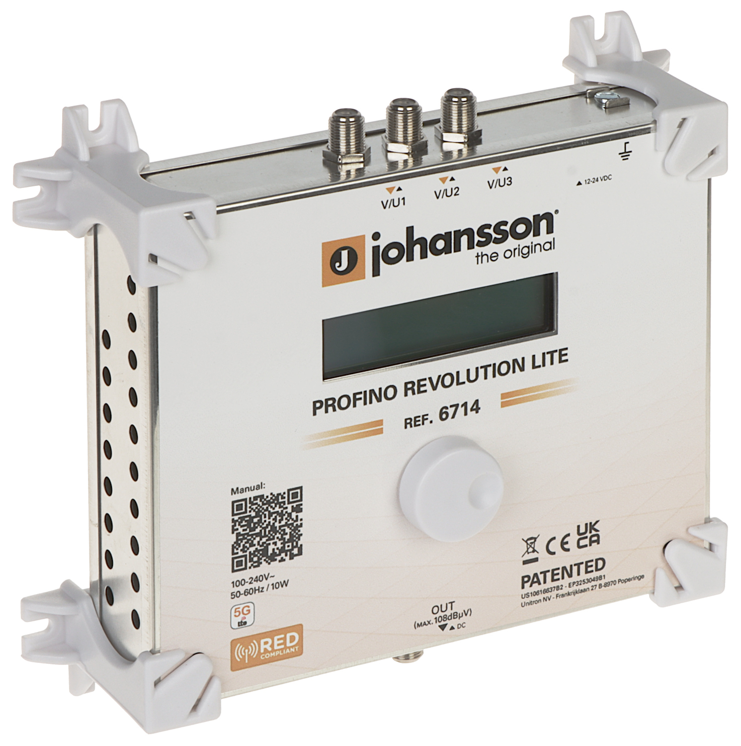 Programowalny wzmacniacz wielozakresowy JOHANSSON-6714/LITE JOHANSSON
