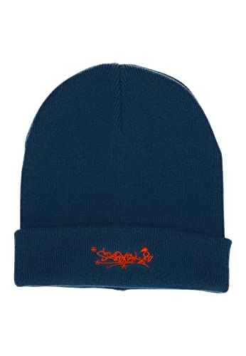 Sterntaler Chłopięca OCS czapka z dzianiny Skaterlook czapka, średni niebieski, 47