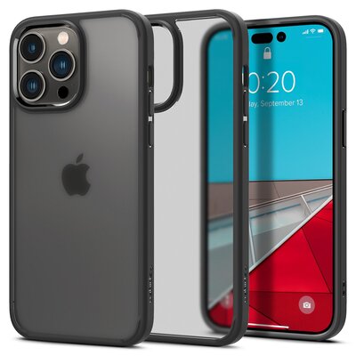 SPIGEN ULTRA HYBRID IPHONE 14 PRO MAX FROST BLACK