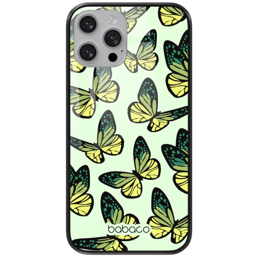ERT GROUP etui na telefon Huawei P20 LITE, case oryginalny i oficjalnie licencjonowany przez Babaco, wzór Butterflies 002, wykonany z hartowanego szkła, optymalnie dopasowany, etui ochronne