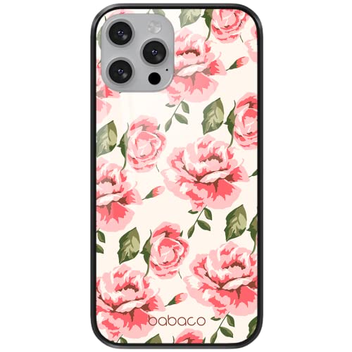 ERT GROUP etui na telefon Huawei P20 LITE, case oryginalny i oficjalnie licencjonowany przez Babaco, wzór Flowers 013, wykonany z hartowanego szkła, optymalnie dopasowany, etui ochronne