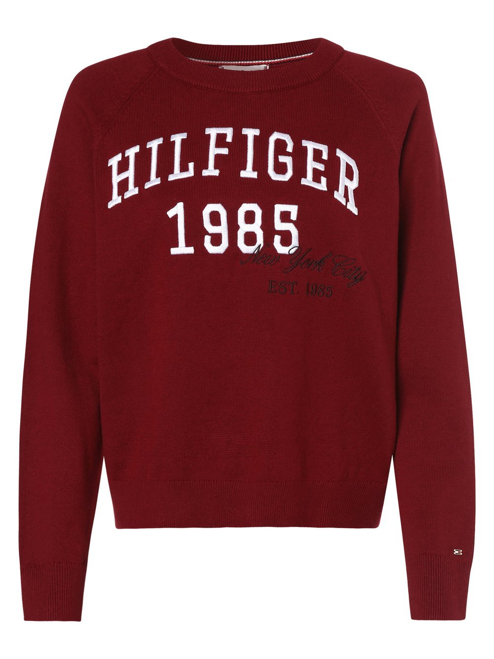 Tommy Hilfiger - Sweter damski, czerwony