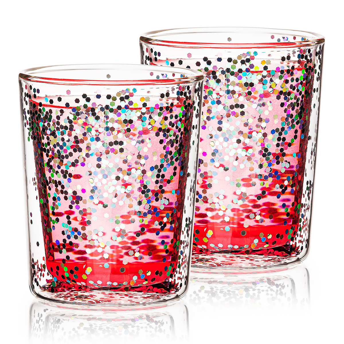 4Home Szklanka termiczna Hot&Cool Sparkle 250 ml, 2 szt.