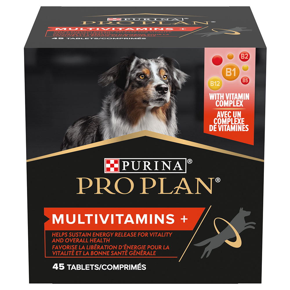 45 tabletek | PRO PLAN Dog Adult & Senior Multivitamin+ suplement w tabletkach| Dostawa i zwrot GRATIS od 99 zł
