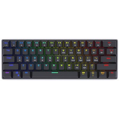 SAVIO BLACKOUT BROWN mechaniczna Gaming podświetlenie RGB