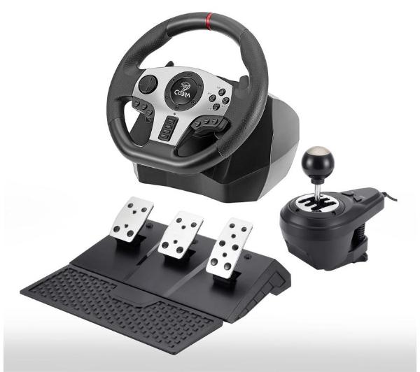 Cobra GT900 Pro Rally z pedałami - do PS4, PS3, Xbox One, Xbox 360 , PC, Nintendo Switch - Kup na Raty -