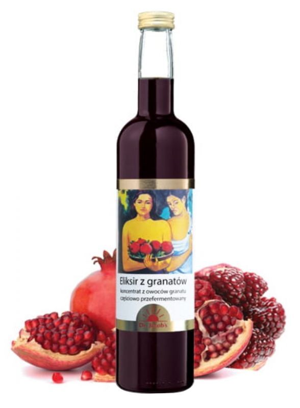 DR. JACOB'S Eliksir z granatów, 500 ml