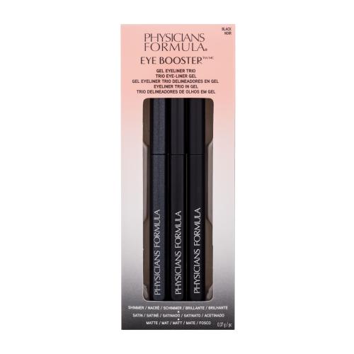 Physicians Formula Eye Booster Gel Eyeliner Trio zestaw Kredka do oczy z brokatem 0,37 g + Kredka do oczu 0,37 g + Matowa kredka do oczu 0,37 g Black