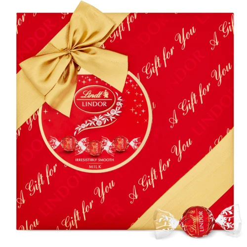 Zestaw Prezentowy Lindt LINDOR Praliny Mleczna Czekolada 287g