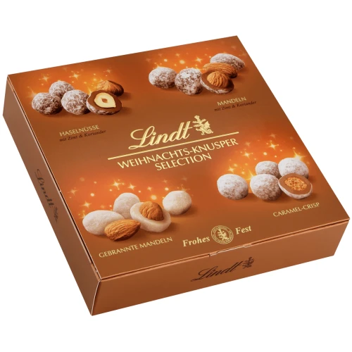 Świąteczne Praliny Orzechowe Lindt LINDOR 210g
