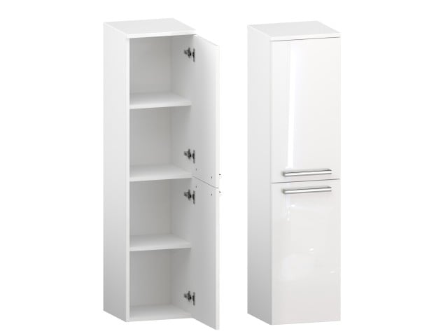 Słupek Łazienkowy Typu Loft ATHOS 35 2D P - Uchwyt Chromowany