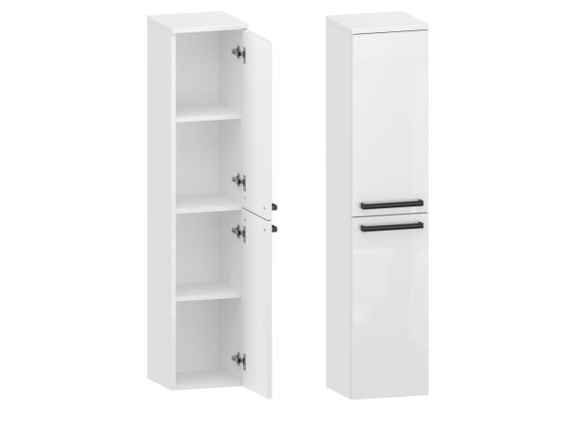 Słupek Łazienkowy ATHOS 30 2D P - Uchwyt Czarny Mat