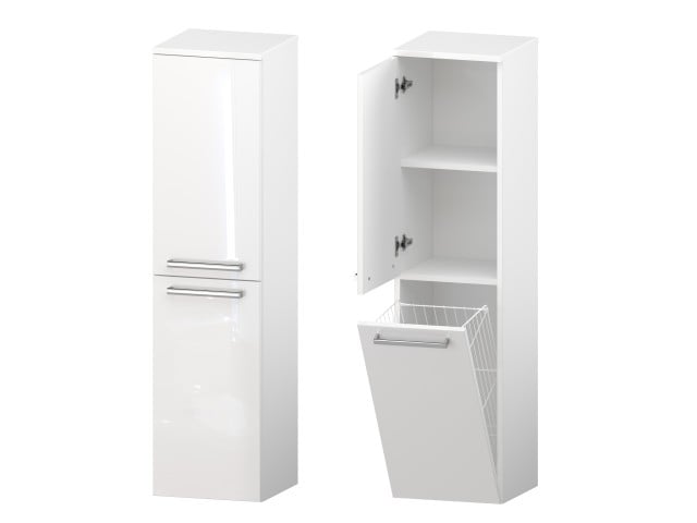 Słupek Łazienkowy ATHOS 35 2D K L- Uchwyt Chromowany