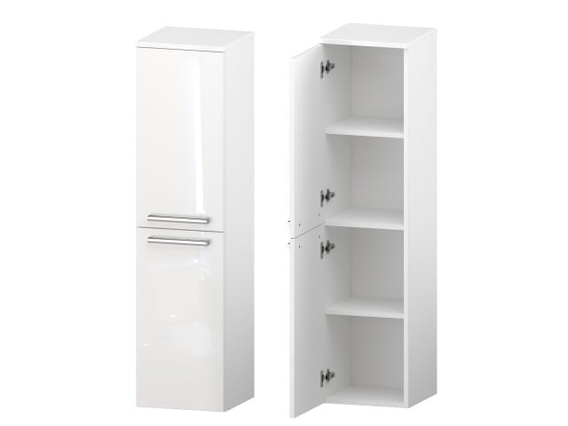 Słupek Łazienkowy Typu Loft ATHOS 35 2D L - Uchwyt Chromowany