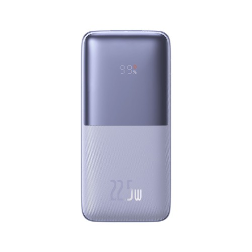 Baseus Powerbank Bipow, 10000mAh, 22.5W (fioletowy)