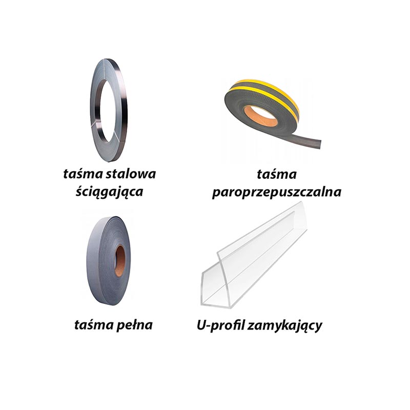 Zestaw zabezpieczający do szklarni tunel - , : 1, , , : 4, , : 3-4