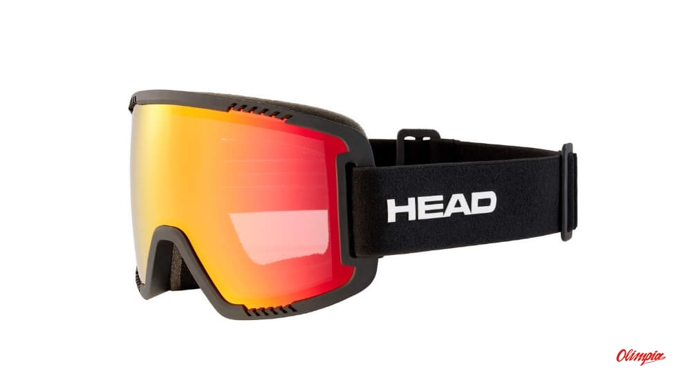 Gogle narciarskie Head CONTEX RED BLACK 2022/2023