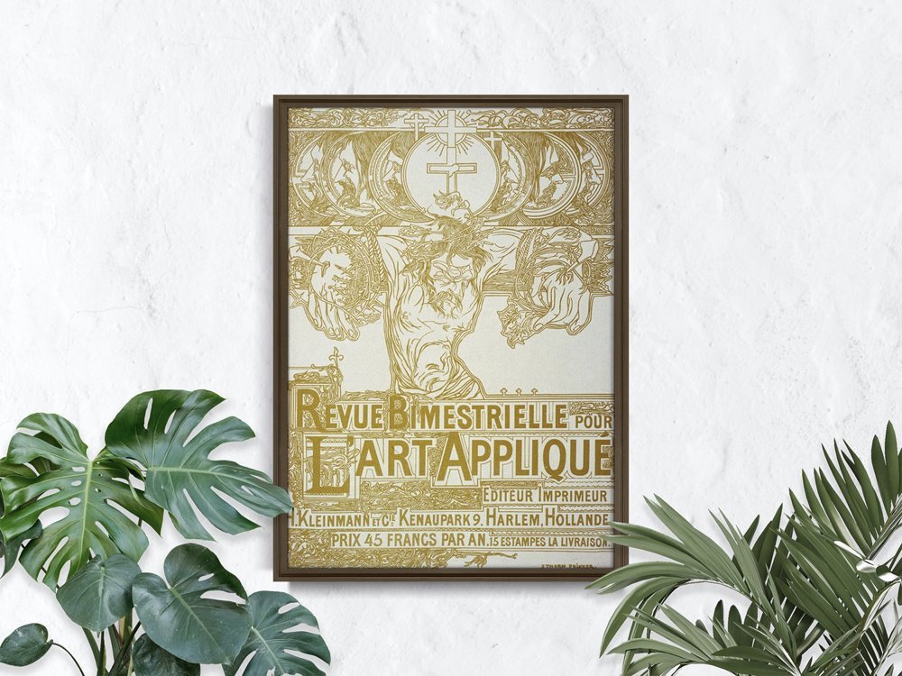 Plakat Revue Bimestrielle wlać LART aplikacja