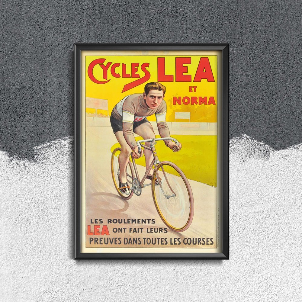 Plakat vintage Plakat rowerowy Campionati del Mondo di Ciclismo