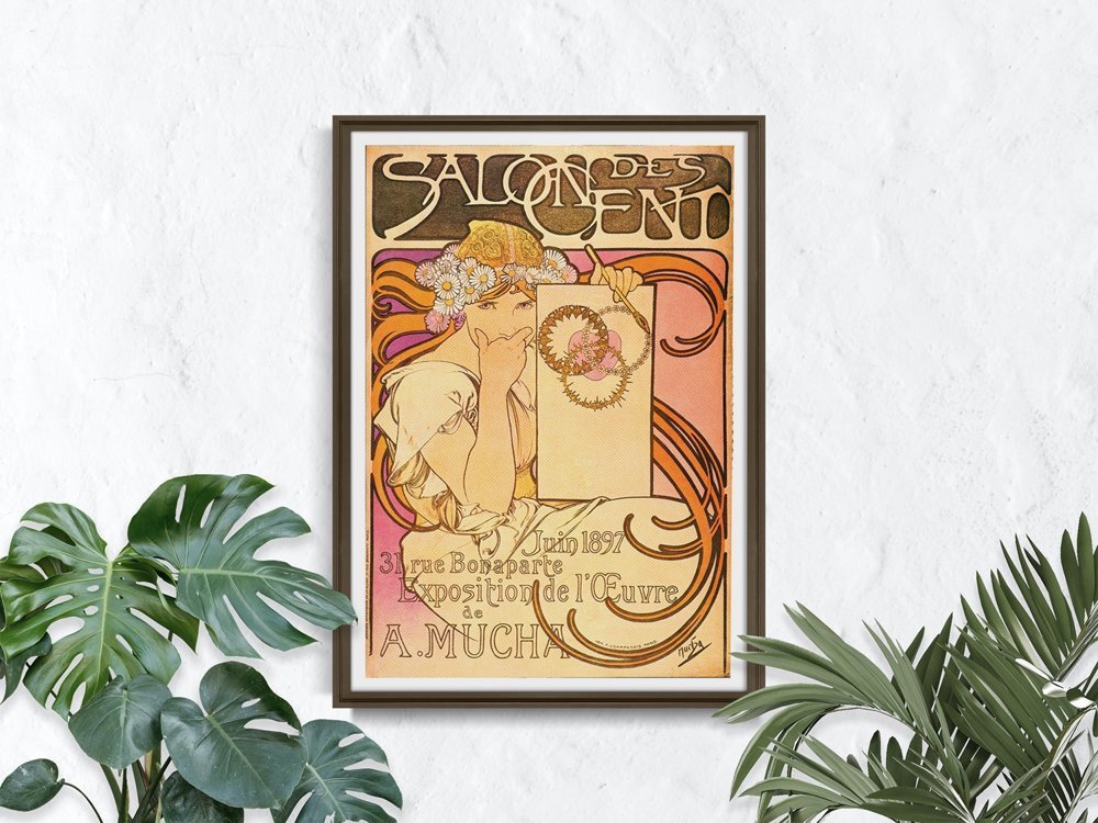 Plakat Vintage Salon des Cent