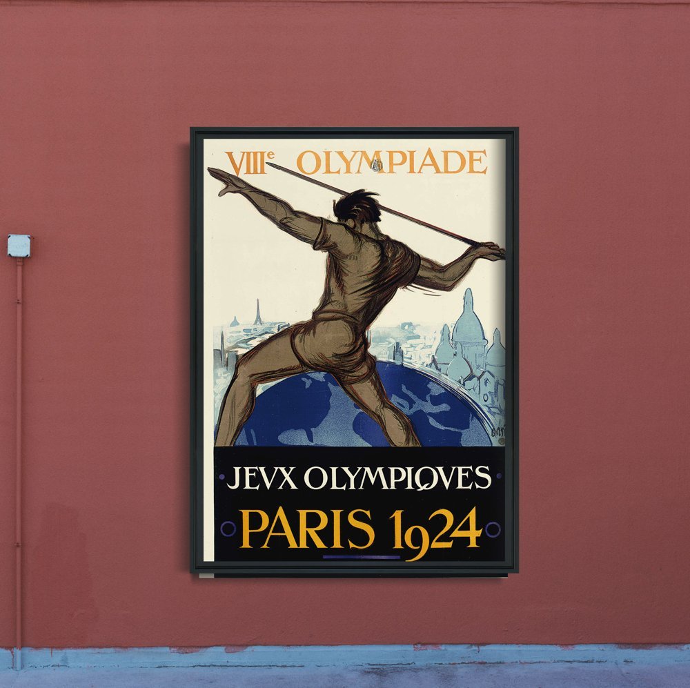 Plakat vintage Plakat olimpijski