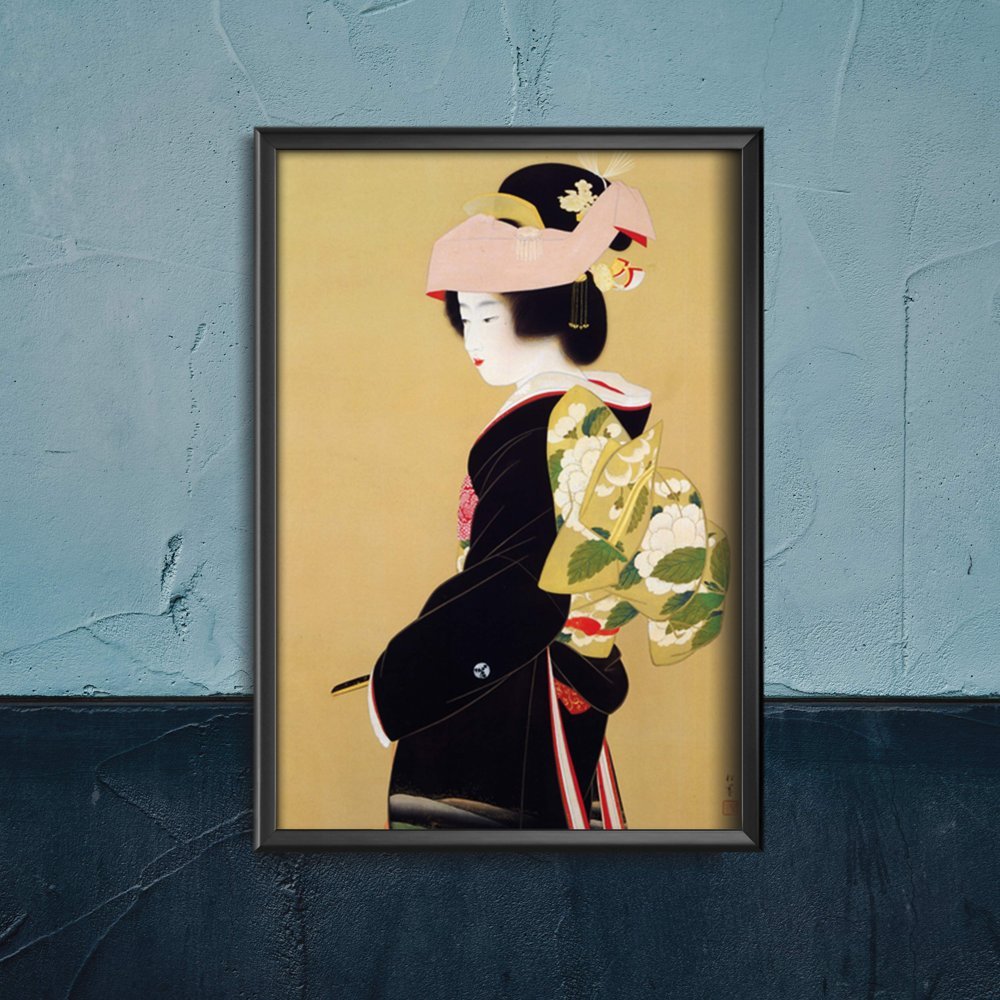 Plakat retro do salonu Panna młoda